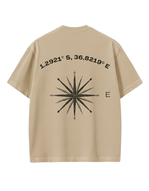 EAST CPTL. T-SHIRT BEIGE