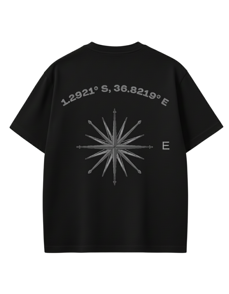 EAST CPTL. T-SHIRT BLACK