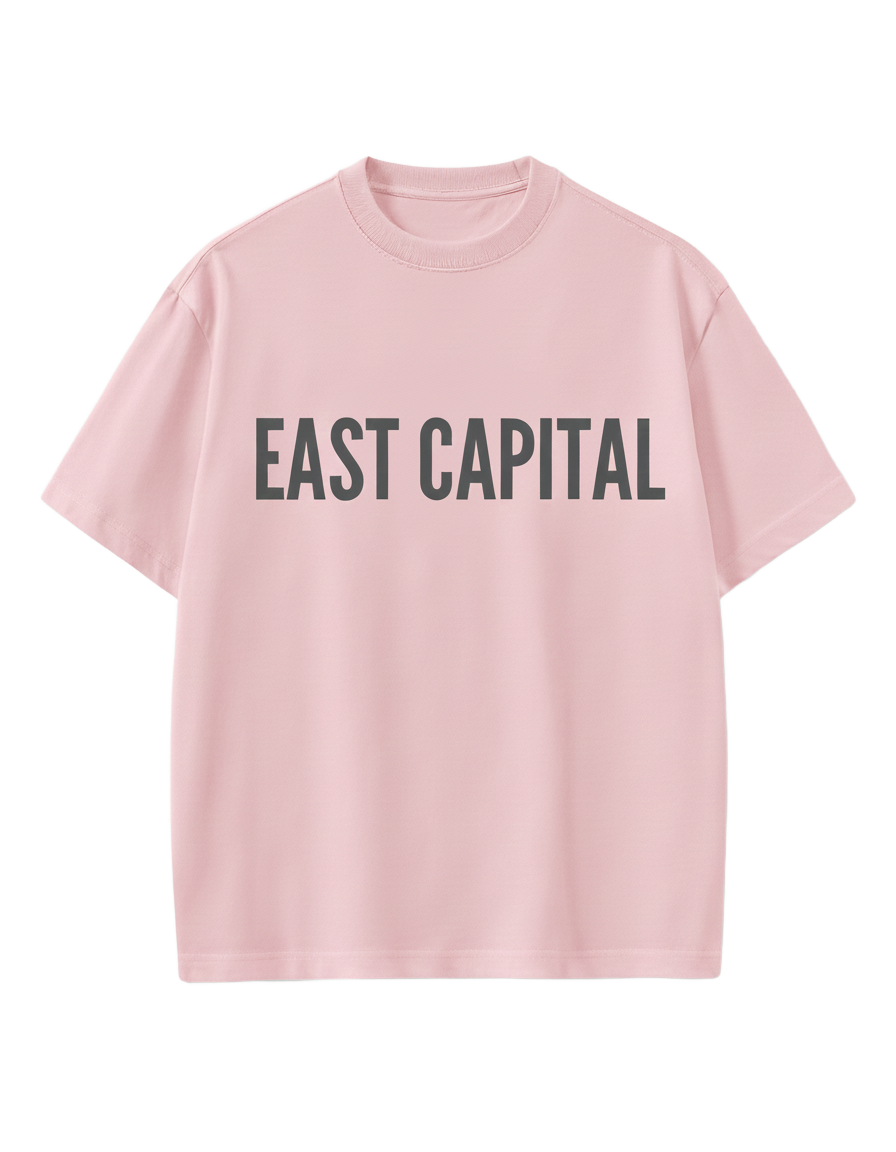 EAST CPTL. T-SHIRT PINK