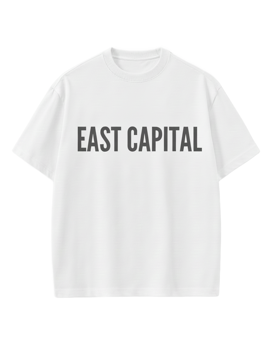 EAST CPTL. T-SHIRT WHITE